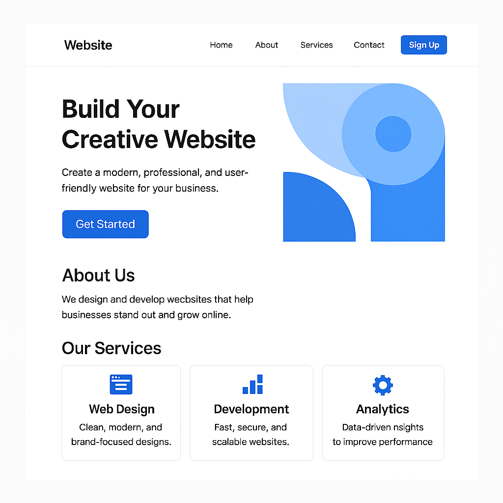 website image